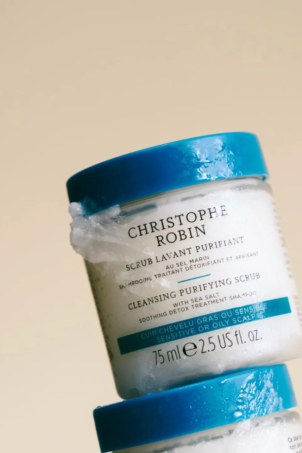 Discount Christophe Robin Shampoing scrub lavant purifiant au sel marin