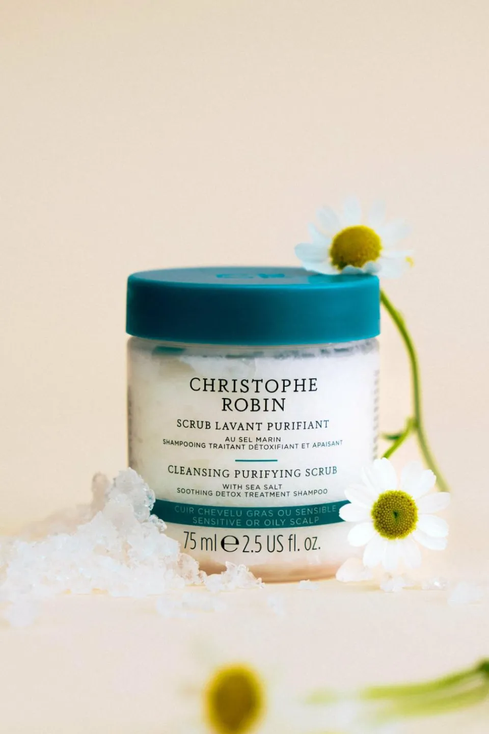 Discount Christophe Robin Shampoing scrub lavant purifiant au sel marin