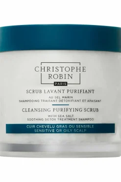 Clearance Christophe Robin Shampoing scrub lavant purifiant au sel marin