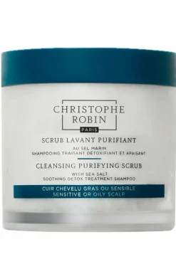 Clearance Christophe Robin Shampoing scrub lavant purifiant au sel marin