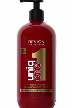 New Revlon Professional Shampoing soin et après-shampoing 2-en-1 pour tous type de cheveux Rouge classique UniqOne™