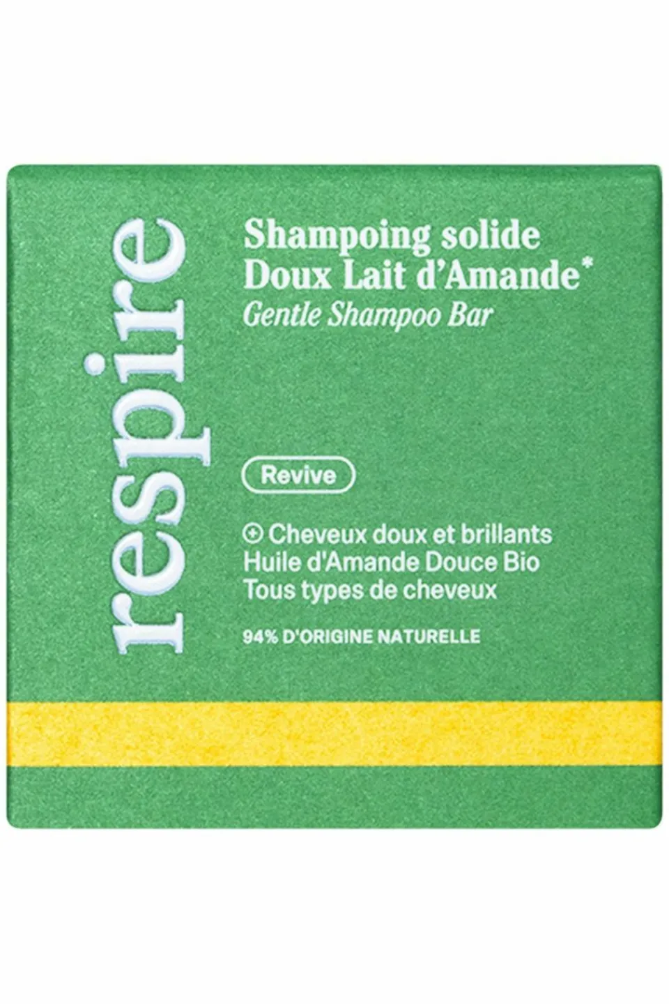 Hot Respire Shampoing solide lait d’amande