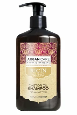 Sale Arganicare Shampooing accélérateur de croissance à l’huile de Ricin Bio