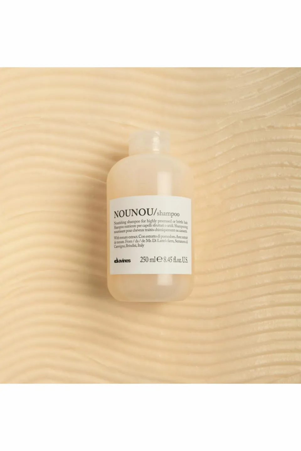 Discount Davines Shampooing nourrissant rechargeable pour cheveux abimés Nounou