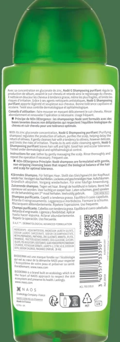 Online Bioderma Shampooing sébo-régulateur cheveux gras Nodé G