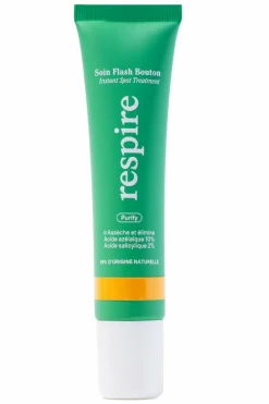 New Respire Soin ciblé Flash Boutons
