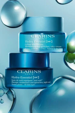 New Clarins Soin de nuit repulpant Hydra-Essentiel