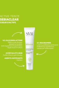 Clearance SVR Soin teinté intensif unifiant boutons, points noirs, anti-marques Sebiaclear