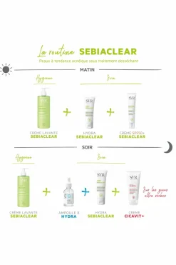 Discount SVR Soin visage réparateur hydratant & apaisant Sebiaclear