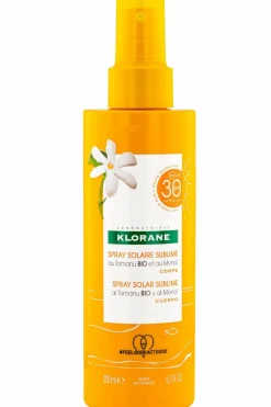 Hot Klorane Spray solaire sublime SPF30 au Tamanu bio et au Monoï