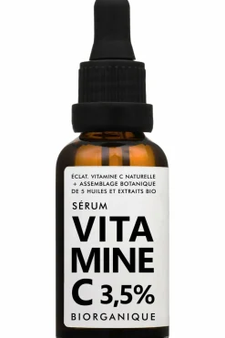 Hot Biorganique Sérum éclat vitamine C & huile de rose musquée bio