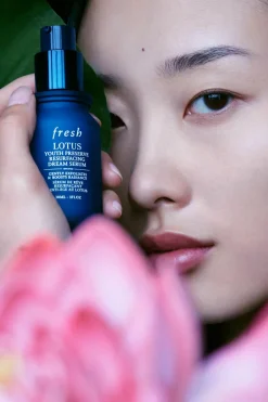 Hot Fresh Sérum de nuit anti-âge au lotus et aux AHAs