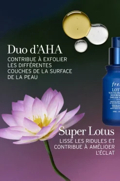 Hot Fresh Sérum de nuit anti-âge au lotus et aux AHAs