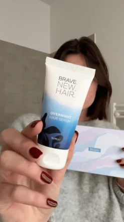 Online Brave New Hair Sérum de nuit nourrissant pour cheveux Overnight