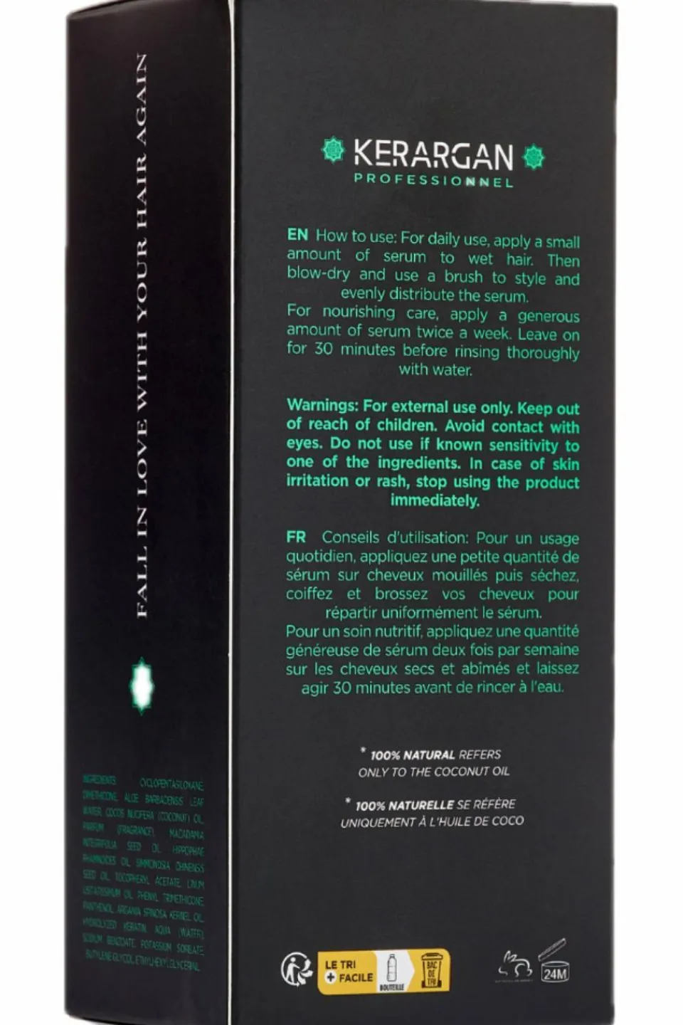 Kerargan Sérum hydratant à l’huile de coco