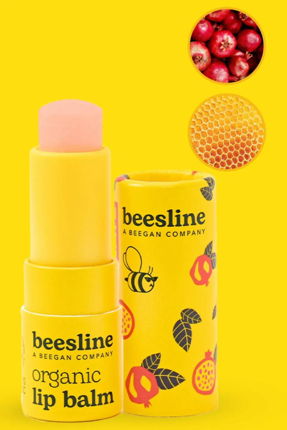 Online Beesline Stick à lèvres grenade bio