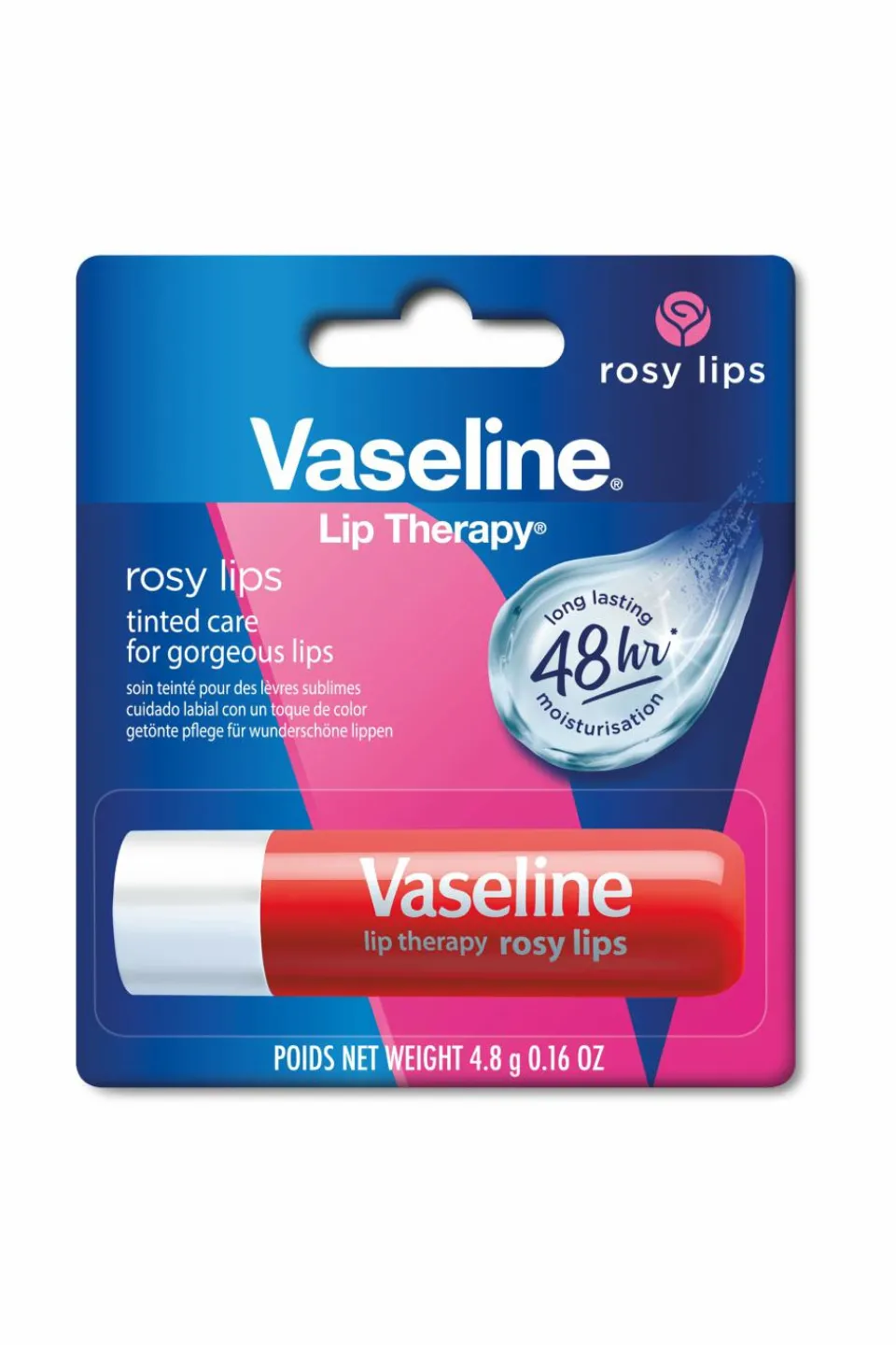 New Vaseline Stick à lèvres Rosy Lips