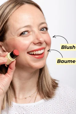 Sale Pomponne Stick baume lèvres & blush Fantastick