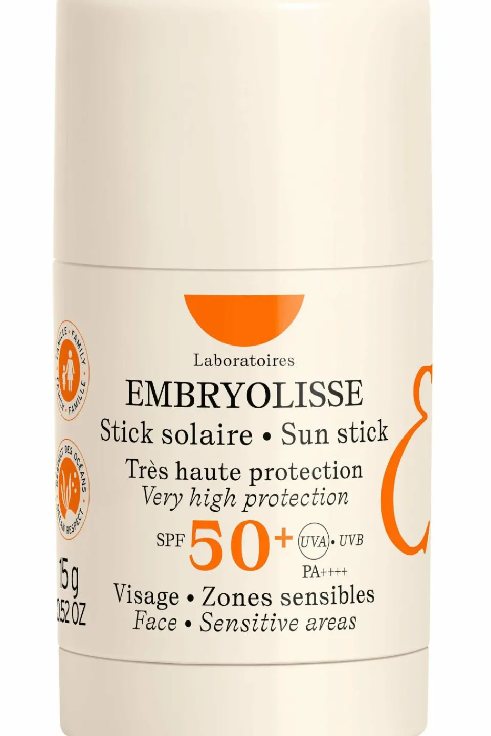 Best Embryolisse Stick solaire visage & zones sensibles SPF50+