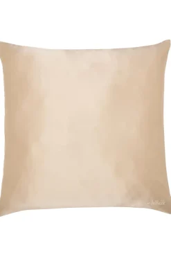 Outlet ChillSilk Taie d’oreiller carrée 100% soie Sand