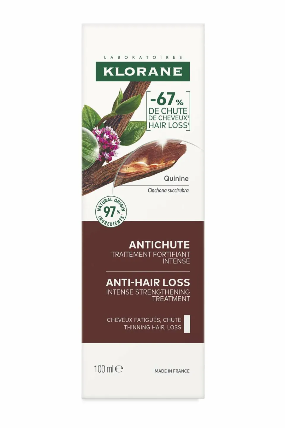 New Klorane Traitement fortifiant antichute à la Quinine & Edelweiss