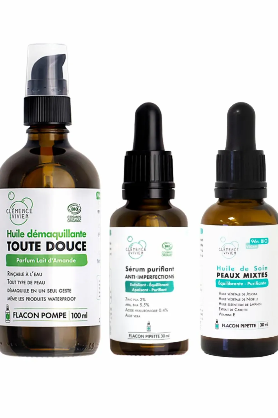 Outlet Clémence et Vivien Trio anti-imperfections