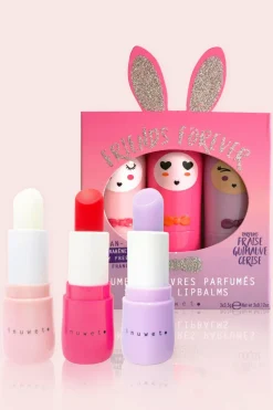 Sale Inuwet (In Unicorn We Trust) Trio baumes à lèvres Glitter