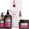 Outlet Arganicare Trio shampoing, masque et sérum réparateurs à la kératine