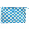 Clearance Blissim Trousse à carreaux bleue & blanche