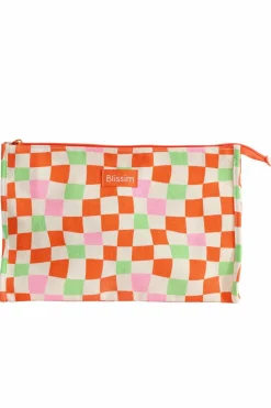 Discount Blissim Trousse à carreaux multicolore
