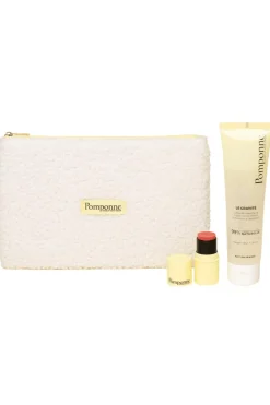 Best Pomponne Trousse baume & blush 2-en-1 et granité démaquillant