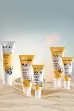 Patyka Trousse soins solaires certifiés bio avec la crème solaire visage 40ml offerte