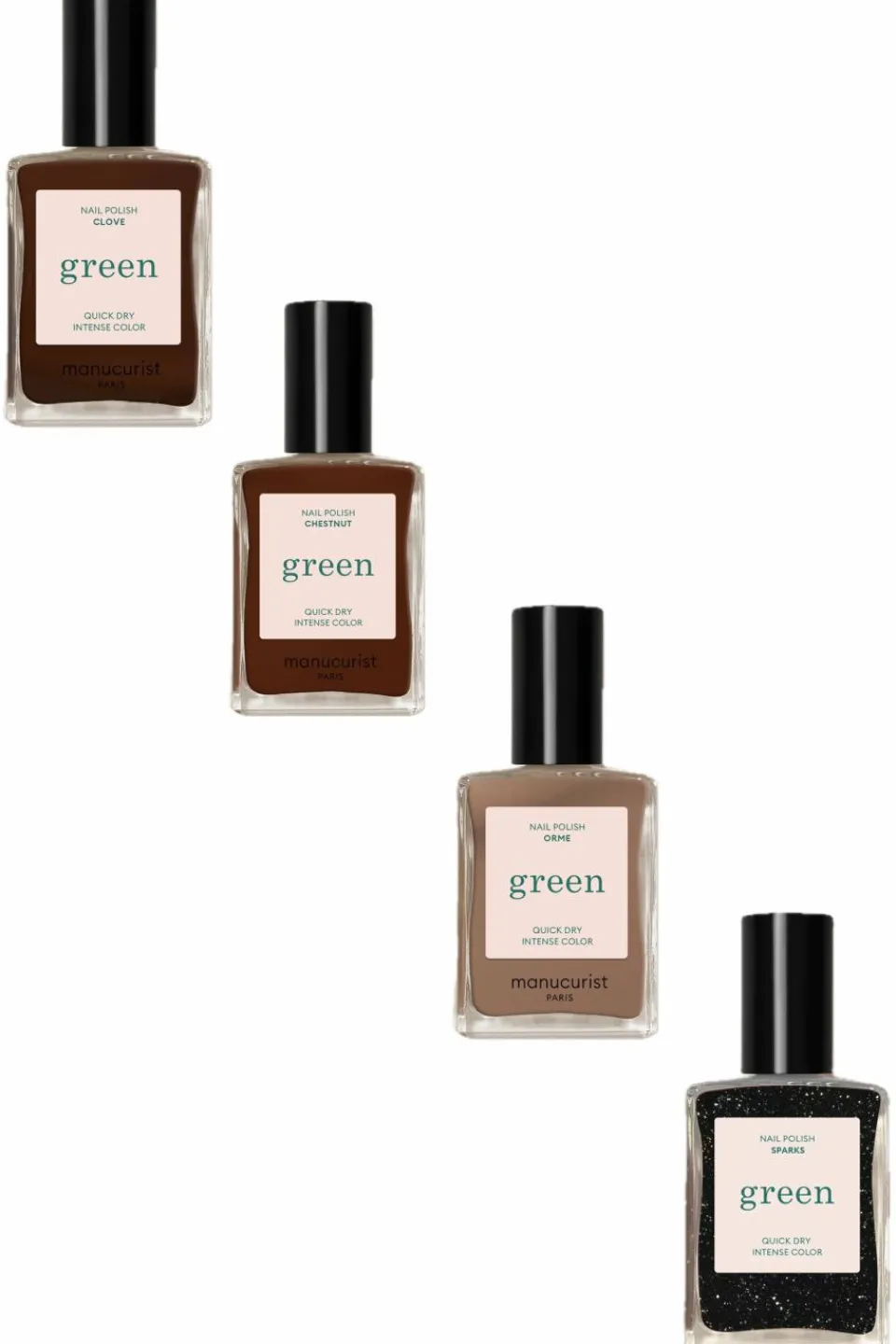 Sale Manucurist Vernis Green Les marrons, gris et noirs
