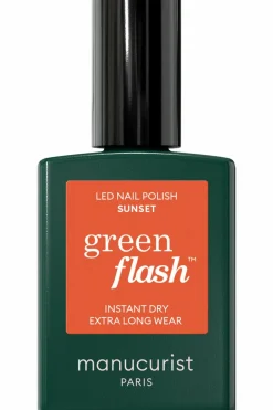 New Manucurist Vernis semi-permanent Green Flash Les jaunes & orange