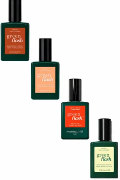 New Manucurist Vernis semi-permanent Green Flash Les jaunes & orange