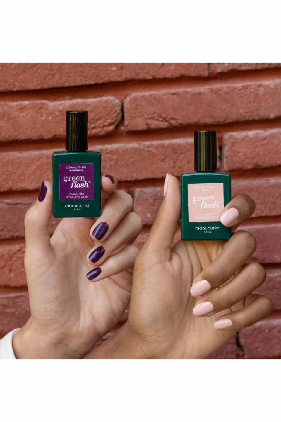 New Manucurist Vernis semi-permanent Green Flash Les violets