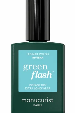 Clearance Manucurist Vernis semi-permanent Green Flash Les bleus