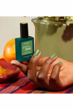Clearance Manucurist Vernis semi-permanent Green Flash Les verts