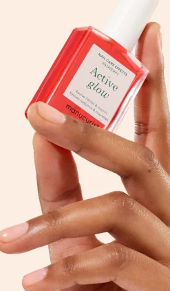 Sale Manucurist Vernis soin Active Glow raspberry