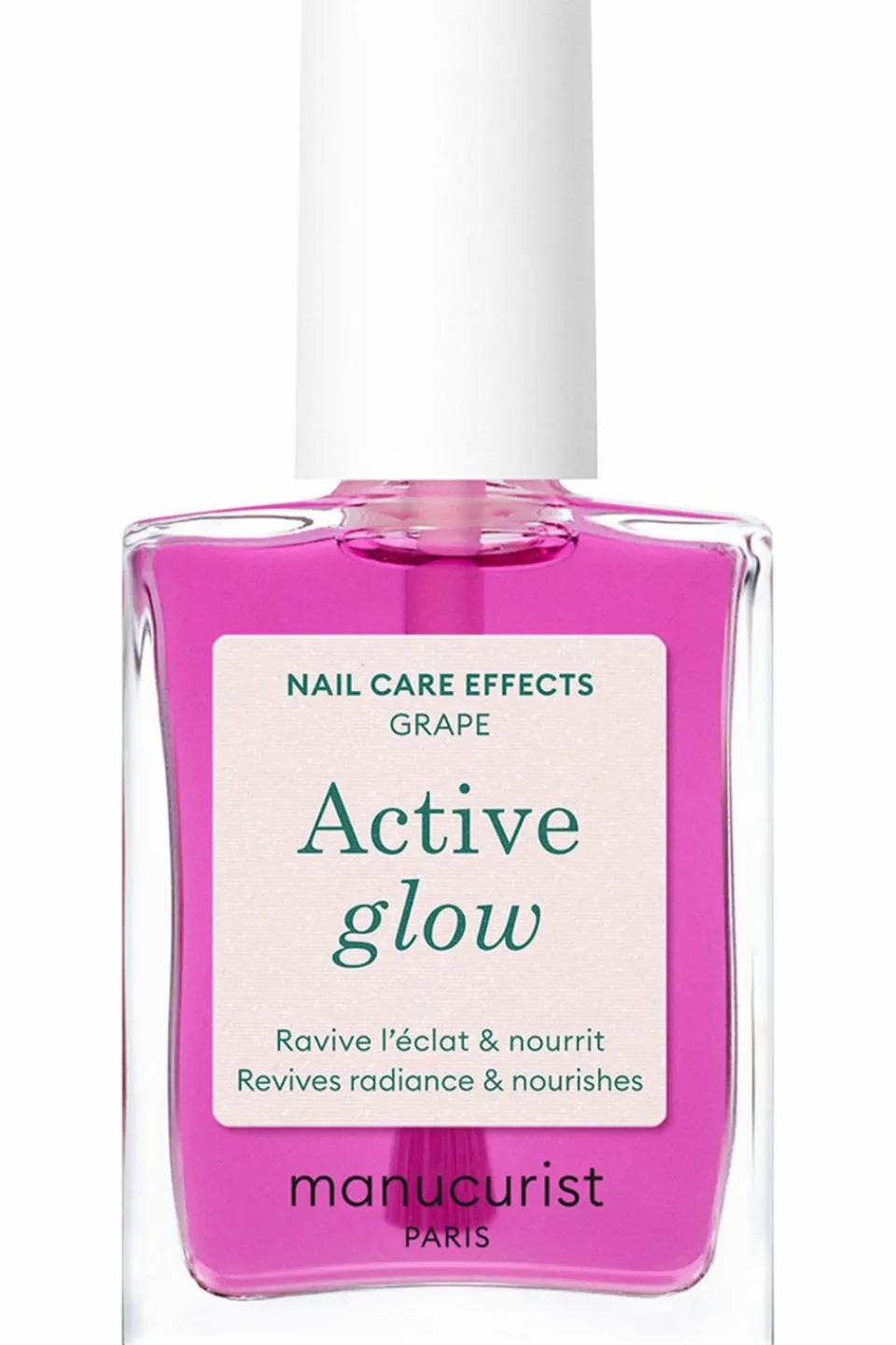 Sale Manucurist Vernis soin ultra-brillant Active Glow Grape