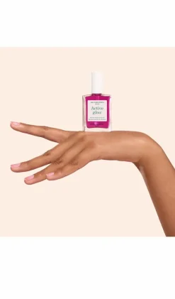 Sale Manucurist Vernis soin ultra-brillant Active Glow Grape