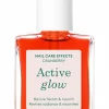 Hot Manucurist Vernis soin ultra-brillant Active Glow Cranberry