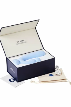 Discount Puissante Vibromasseur Chouchou bleu ciel